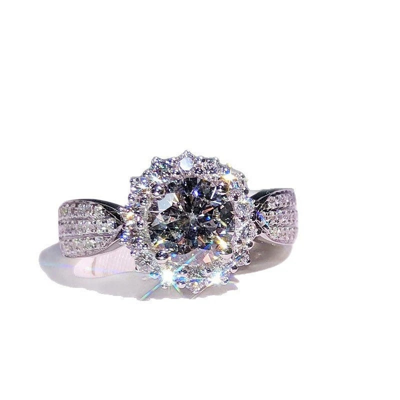 Luxury Diamond Open Ring