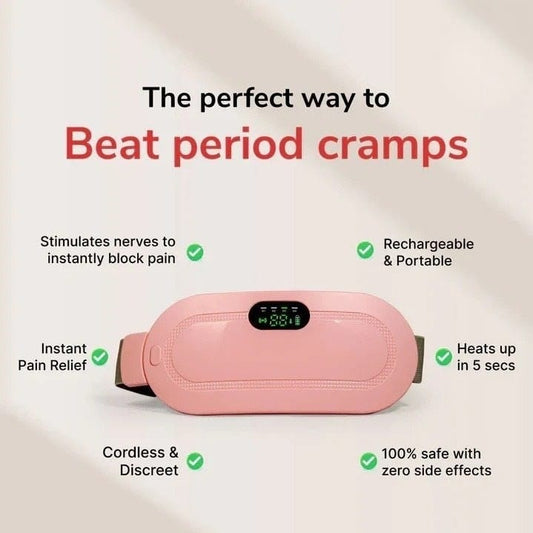 Period Cramp Relief Belt Massager