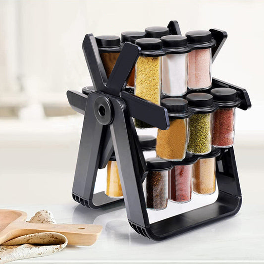 18 Jar Rotating Spice Rack