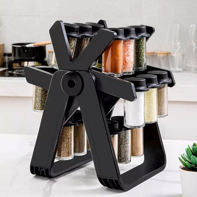 18 Jar Rotating Spice Rack