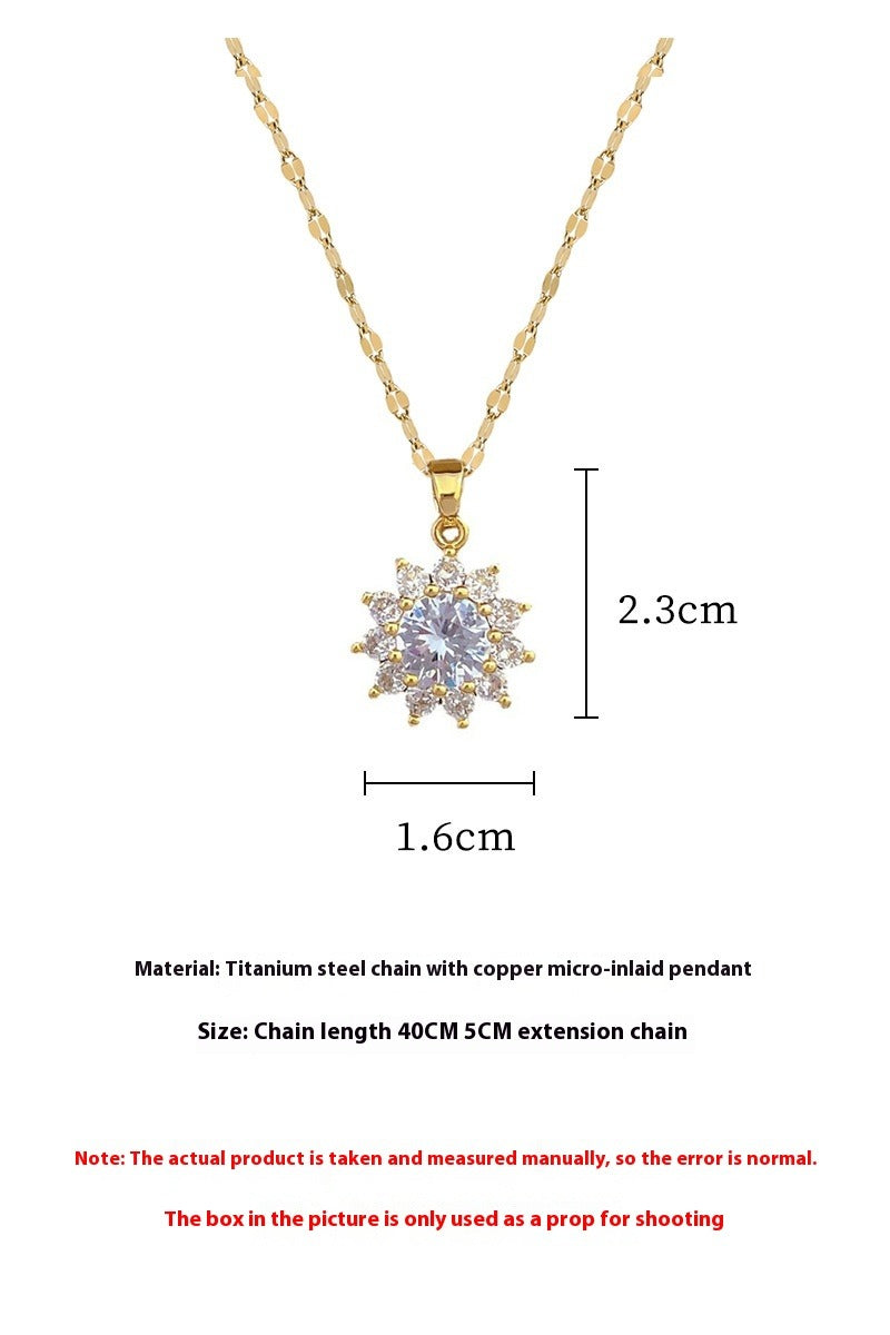 Sunflower Necklace