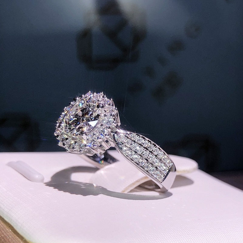 Luxury Diamond Open Ring