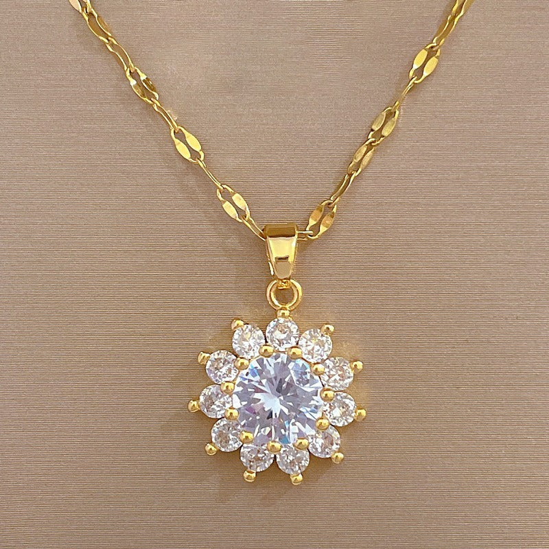 Sunflower Necklace
