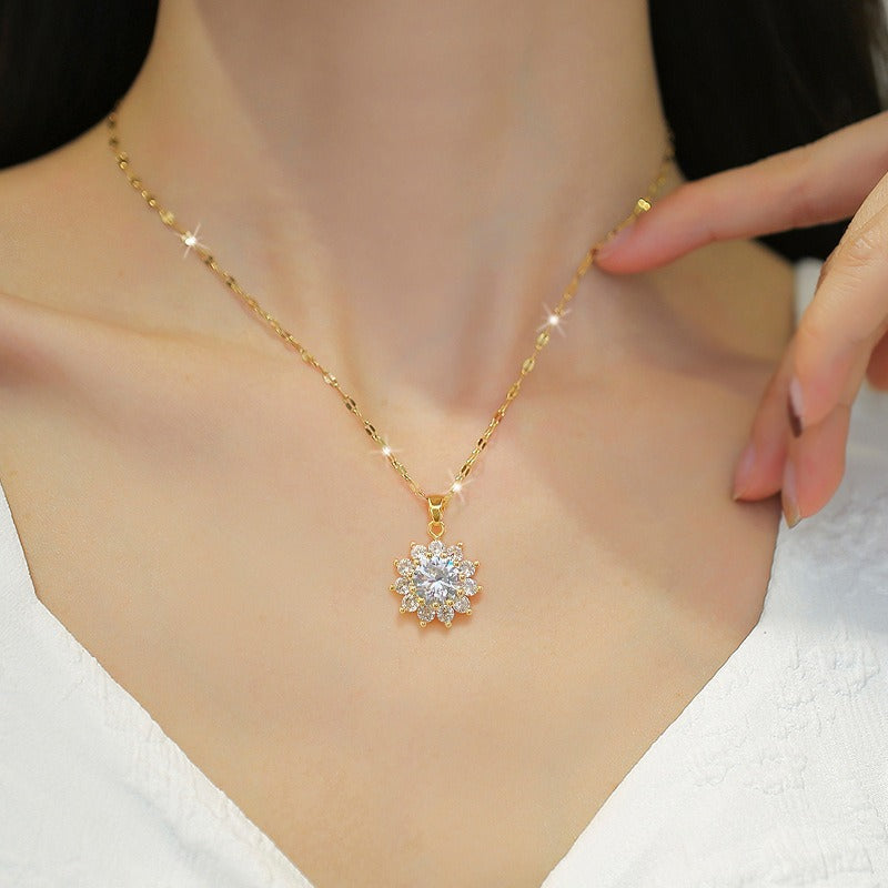 Sunflower Necklace
