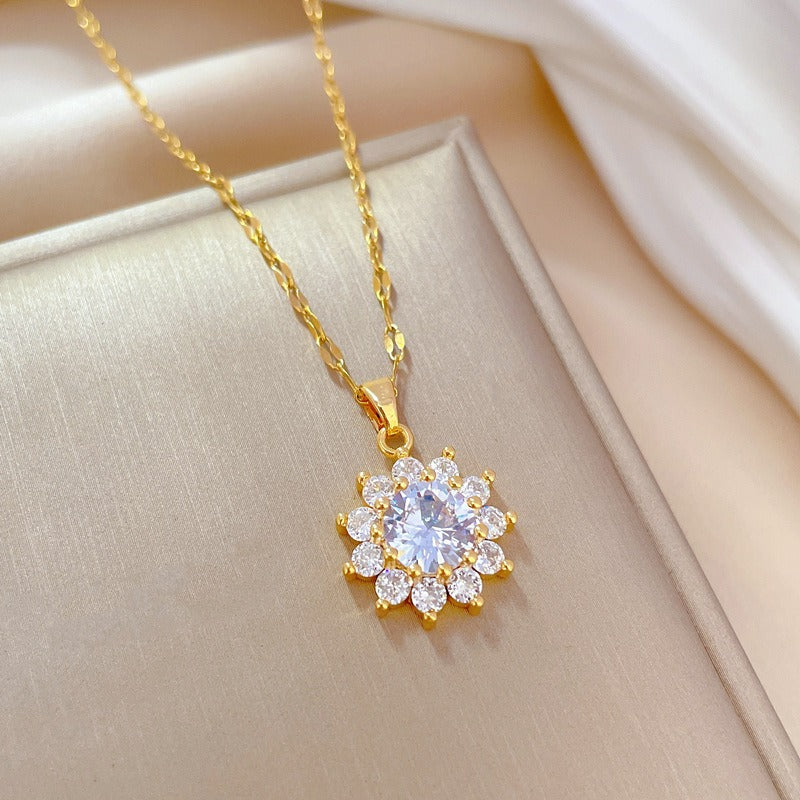 Sunflower Necklace