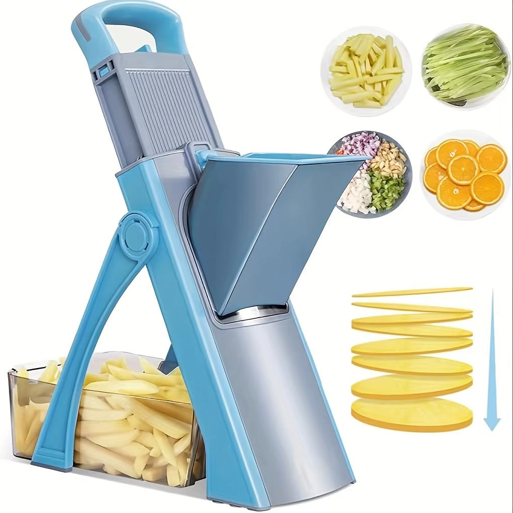 Multi-Function Vegetable Cutter with Storage Box